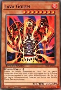 Lava Golem - Speed Duel Decks: Twisted Nightmares - YuGiOh card