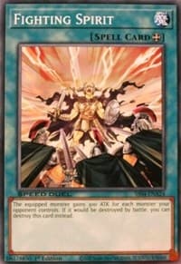 Fighting Spirit - Speed Duel Decks: Match of the Millennium - YuGiOh card