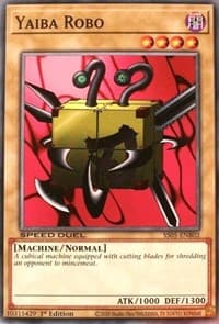Yaiba Robo - Speed Duel Decks: Twisted Nightmares - YuGiOh card