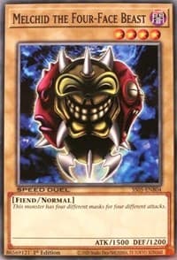 Melchid the Four-Face Beast - Speed Duel Decks: Twisted Nightmares - YuGiOh card