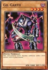 Gil Garth - Speed Duel Decks: Twisted Nightmares - YuGiOh card