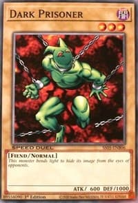Dark Prisoner - Speed Duel Decks: Twisted Nightmares - YuGiOh card