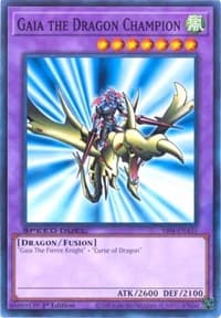 Gaia the Dragon Champion - Speed Duel Decks: Match of the Millennium - YuGiOh card