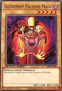 Illusionist Faceless Mage - Speed Duel Decks: Match of the Millennium - YuGiOh card