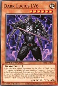 Dark Lucius LV6 - Speed Duel Decks: Twisted Nightmares - YuGiOh card