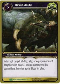 Brush Aside - Magtheridon's Lair - WoW card