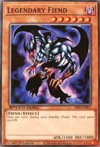 Legendary Fiend - Speed Duel Decks: Twisted Nightmares - YuGiOh card
