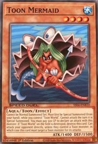 Toon Mermaid - Speed Duel Decks: Match of the Millennium - YuGiOh card