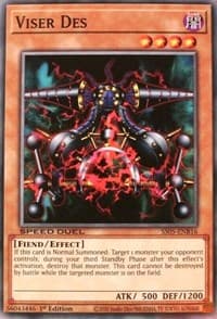 Viser Des - Speed Duel Decks: Twisted Nightmares - YuGiOh card