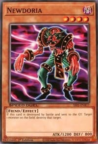 Newdoria - Speed Duel Decks: Twisted Nightmares - YuGiOh card