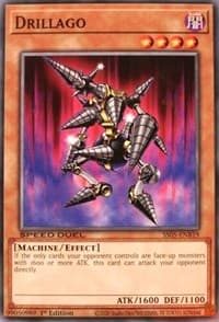 Drillago - Speed Duel Decks: Twisted Nightmares - YuGiOh card