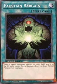 Faustian Bargain - Speed Duel Decks: Twisted Nightmares - YuGiOh card