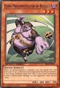 Djinn Prognosticator of Rituals - Speed Duel Decks: Match of the Millennium - YuGiOh card