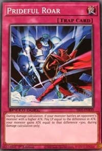 Prideful Roar - Speed Duel Decks: Twisted Nightmares - YuGiOh card
