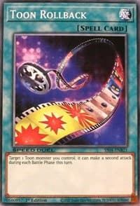 Toon Rollback - Speed Duel Decks: Match of the Millennium - YuGiOh card