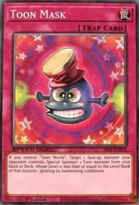 Toon Mask - Speed Duel Decks: Match of the Millennium - YuGiOh card