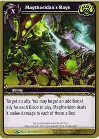 Magtheridon's Rage - Magtheridon's Lair - WoW card