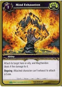 Mind Exhaustion - Magtheridon's Lair - WoW card