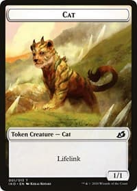 Cat // Human Soldier (005) Double-Sided Token - Ikoria: Lair of Behemoths - Magic: The Gathering card