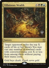 Villainous Wealth - Promo Pack: Ikoria - Magic: The Gathering card