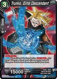 Trunks, Elite Descendant - Rise of the Unison Warrior - Dragon Ball Super: Masters card