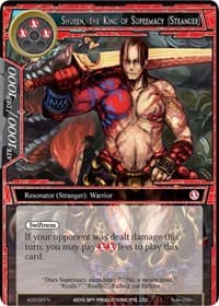 Shuren, the King of Supremacy (Stranger) - Alice Origin III - Force of Will card