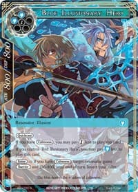 Blue Illusionary Hero - Alice Origin III - Force of Will card