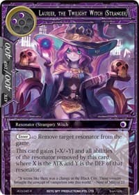 Laurier, the Twilight Witch (Stranger) - Alice Origin III - Force of Will card
