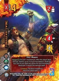 Tomahawk Swing - Mortal Kombat DLC - UniVersus card