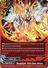 Dragofight, Fifth Omni Arises - Buddy Again Vol.2 ~Super Buddy War EX~ - Future Card BuddyFight card