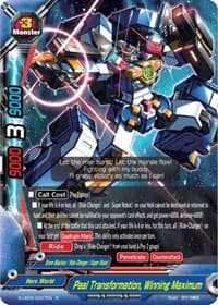Paal Transformation, Winning Maximum - Buddy Again Vol.2 ~Super Buddy War EX~ - Future Card BuddyFight card