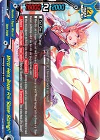 Mirror Hero, Blazer Frill "Blazer Shining!!" - Buddy Again Vol.2 ~Super Buddy War EX~ - Future Card BuddyFight card