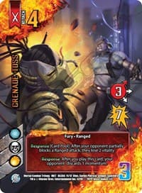 Grenade Toss - Mortal Kombat DLC - UniVersus card