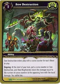 Sow Destruction - Magtheridon's Lair - WoW card