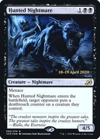 Hunted Nightmare - Prerelease Cards - Magic: The Gathering card