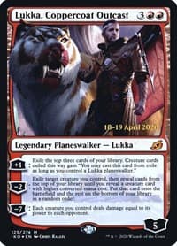 Lukka, Coppercoat Outcast - Prerelease Cards - Magic: The Gathering card