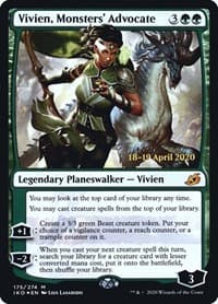 Vivien, Monsters' Advocate - Prerelease Cards - Magic: The Gathering card