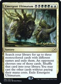 Emergent Ultimatum - Prerelease Cards - Magic: The Gathering card