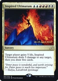 Inspired Ultimatum - Prerelease Cards - Magic: The Gathering card