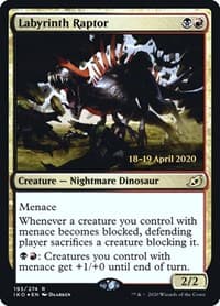 Labyrinth Raptor - Prerelease Cards - Magic: The Gathering card