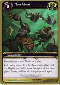 Toss About - Magtheridon's Lair - WoW card