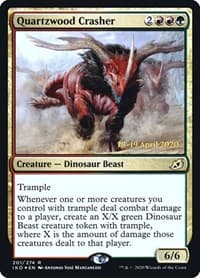 Quartzwood Crasher - Prerelease Cards - Magic: The Gathering card