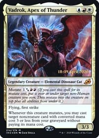 Vadrok, Apex of Thunder - Prerelease Cards - Magic: The Gathering card