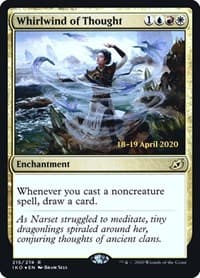 Whirlwind of Thought - Prerelease Cards - Magic: The Gathering card