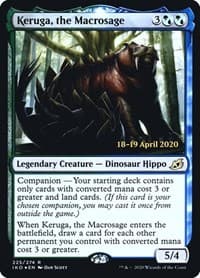 Keruga, the Macrosage - Prerelease Cards - Magic: The Gathering card