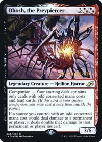 Obosh, the Preypiercer - Prerelease Cards - Magic: The Gathering card