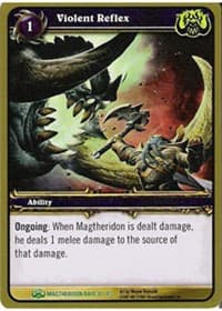 Violent Reflex - Magtheridon's Lair - WoW card