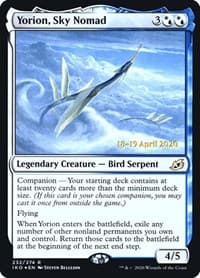 Yorion, Sky Nomad - Prerelease Cards - Magic: The Gathering card