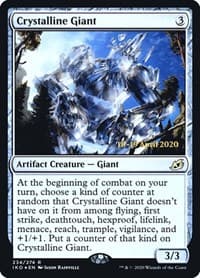 Crystalline Giant - Prerelease Cards - Magic: The Gathering card