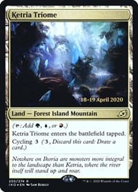 Ketria Triome - Prerelease Cards - Magic: The Gathering card